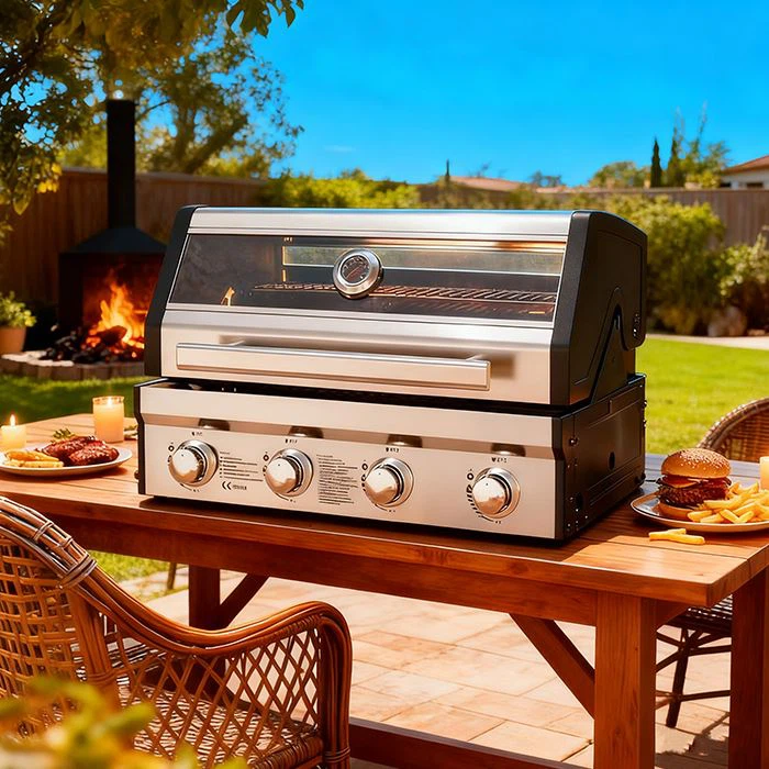 Inbuilt Bbq